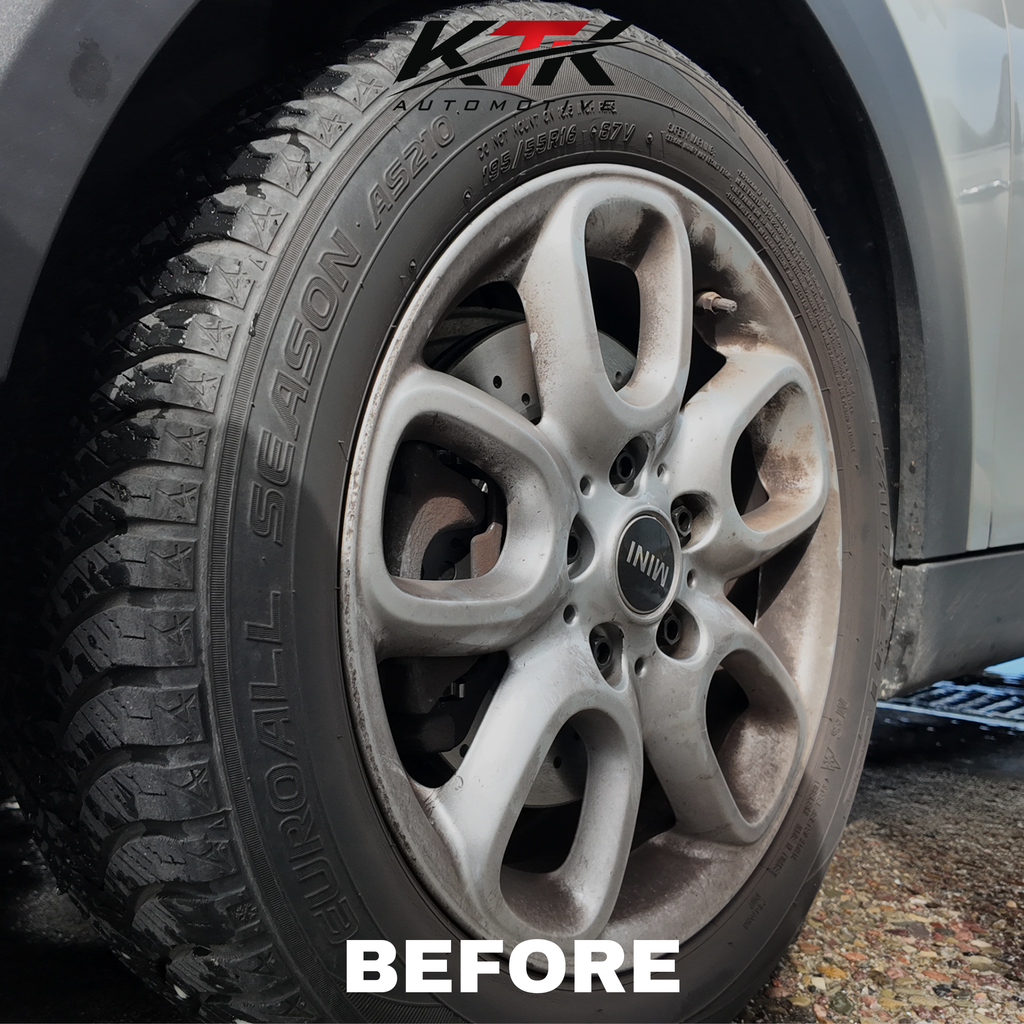 KTK Red Wheel Cleaner – Felgenreiniger mit Farbwechsel Effekt