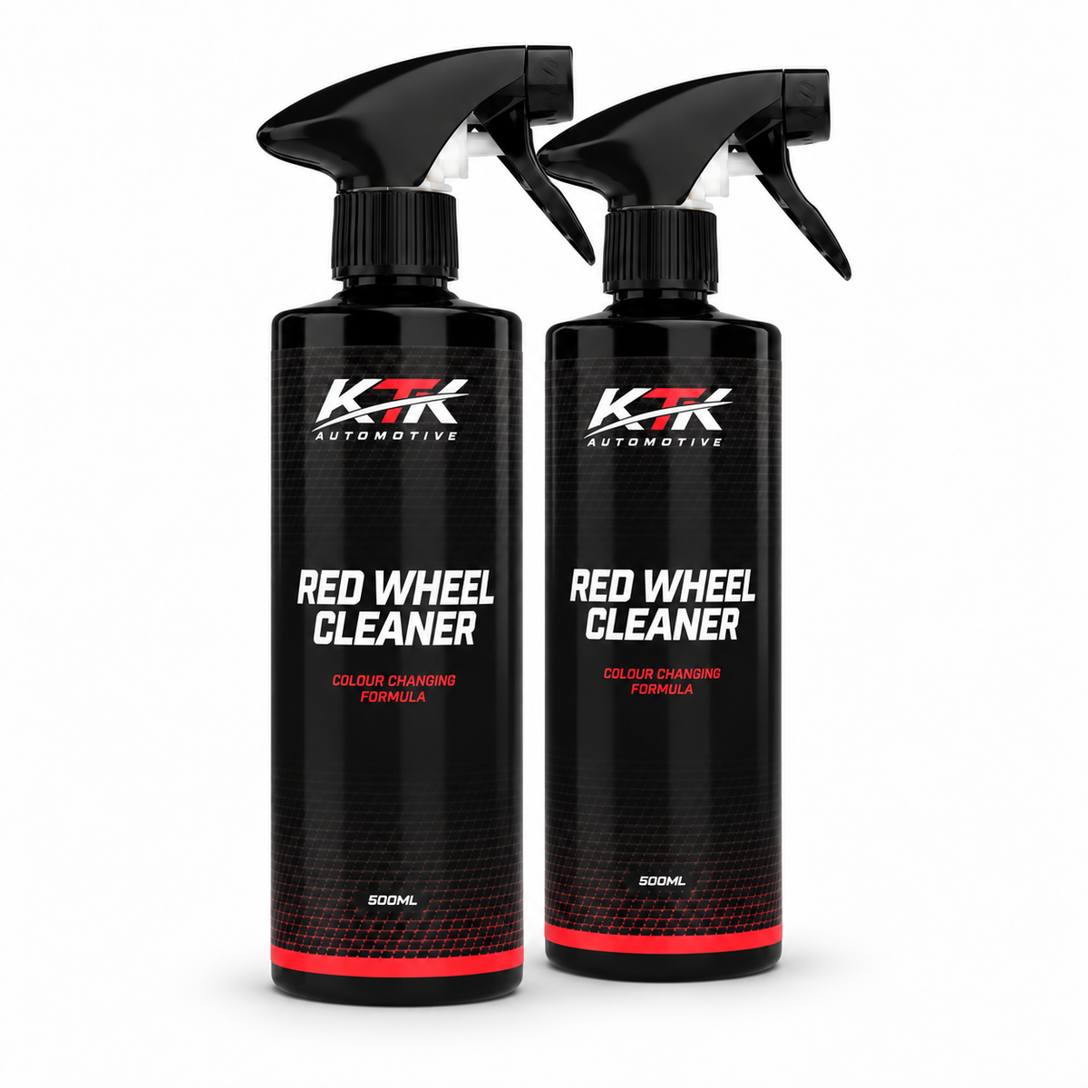 KTK Red Wheel Cleaner – Felgenreiniger mit Farbwechsel Effekt