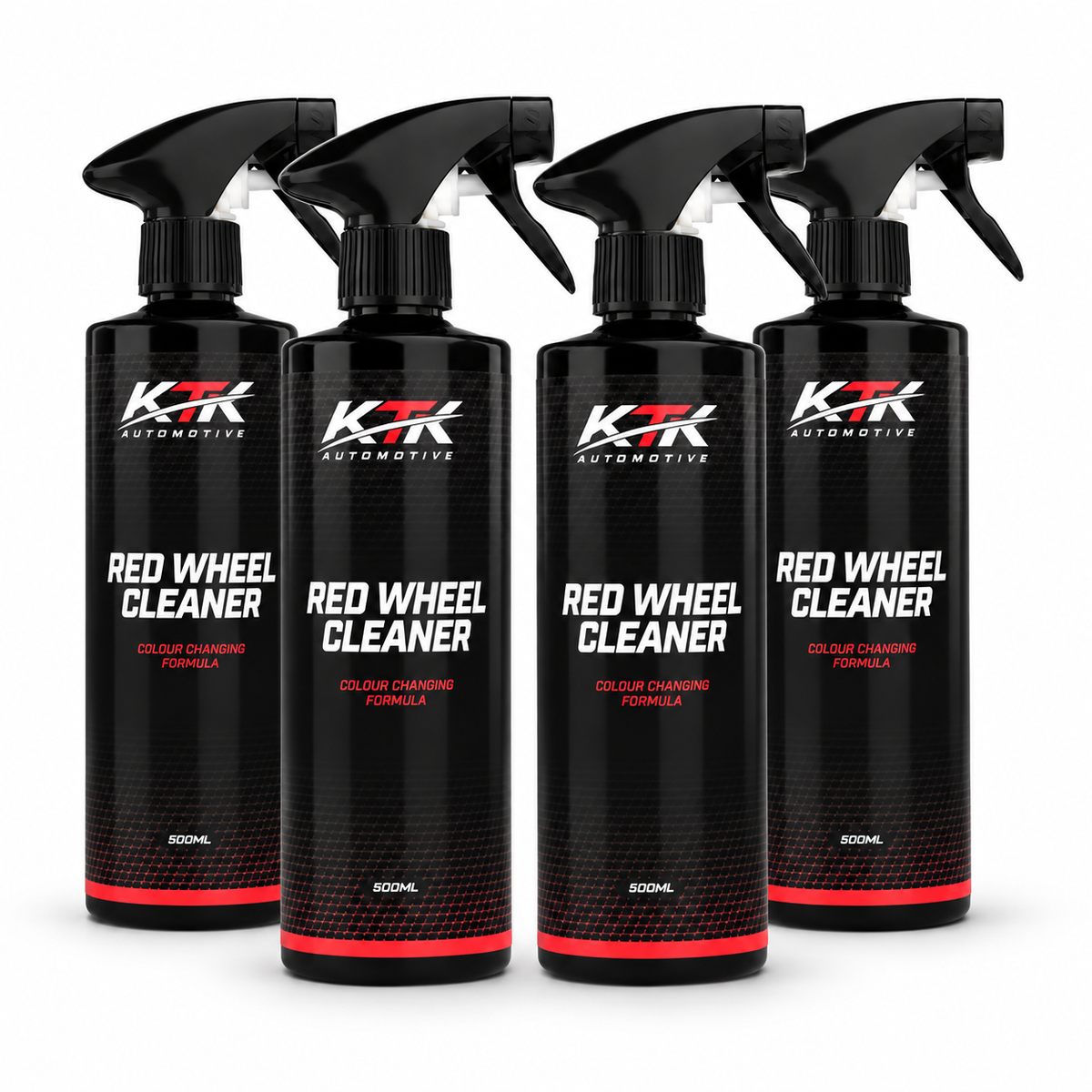 KTK Red Wheel Cleaner – Felgenreiniger mit Farbwechsel Effekt